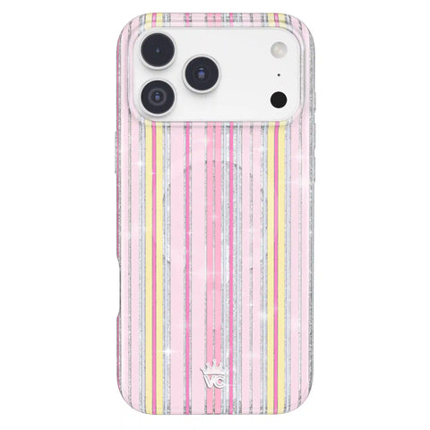 Sunkissed Stripes Glitter iPhone Case
