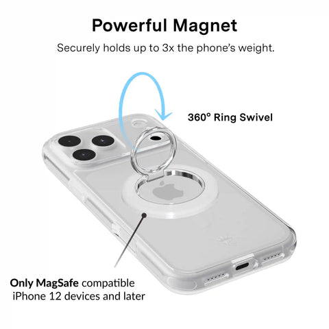 White MagSafe Grip Ring