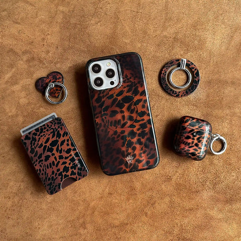 Leopard Tort Phone Ring