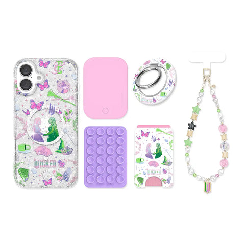 Wicked For Good Glitter iPhone Bundle Set