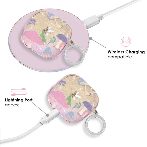 Enchanted Mushrooms AirPod Case