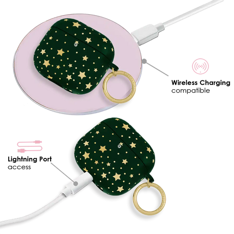 Evergreen Stars AirPod Case