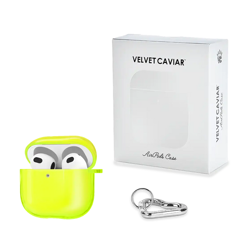 Neon Yellow AirPods Case