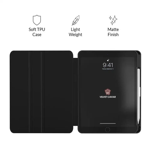 Black Leopard iPad Case