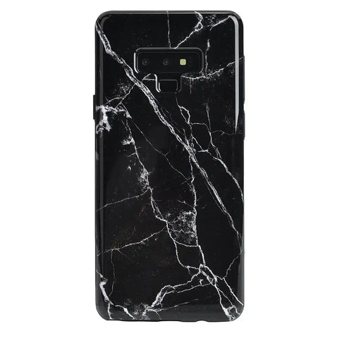 Black Marble Samsung Case