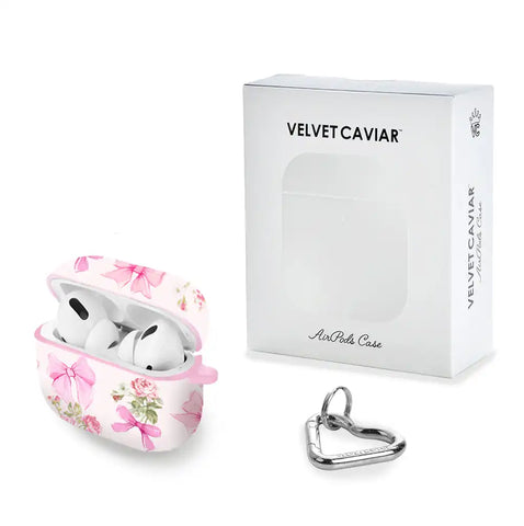 Posie Pink Bow AirPod Case