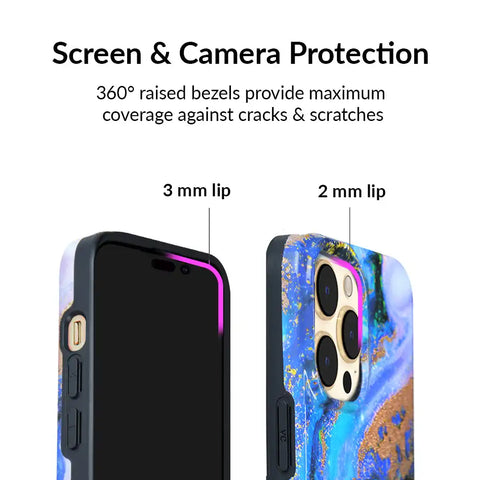 Galaxy Glitter iPhone Case