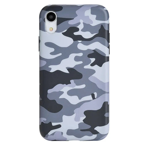 Gray Camo iPhone Case
