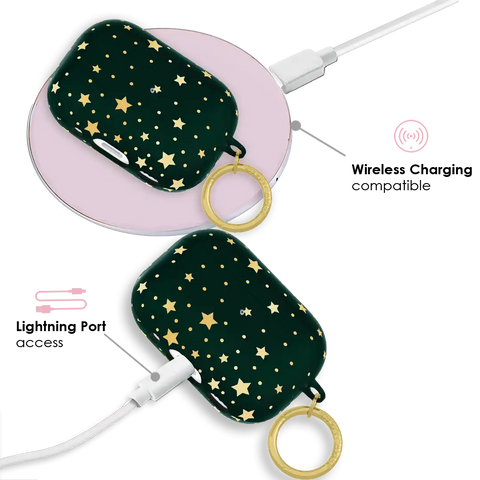 Evergreen Stars AirPod Case