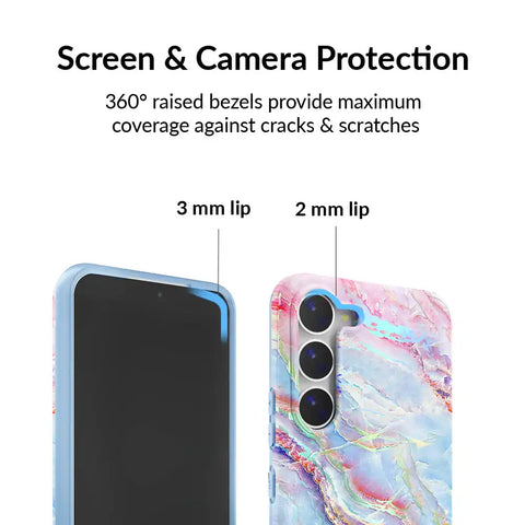Holo Moonstone Marble Samsung Galaxy Case