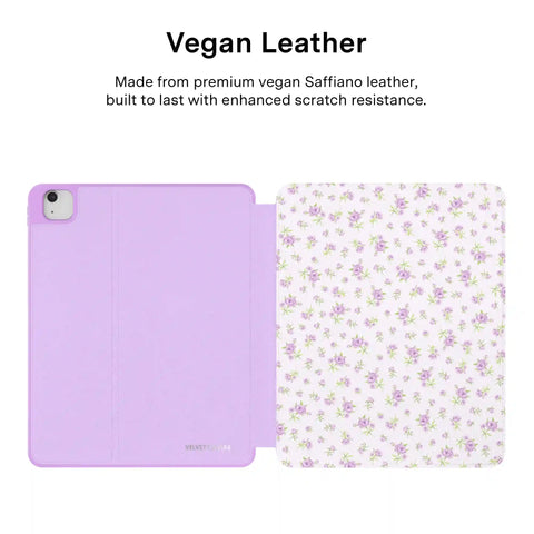 Dainty Lilac Floral iPad Case