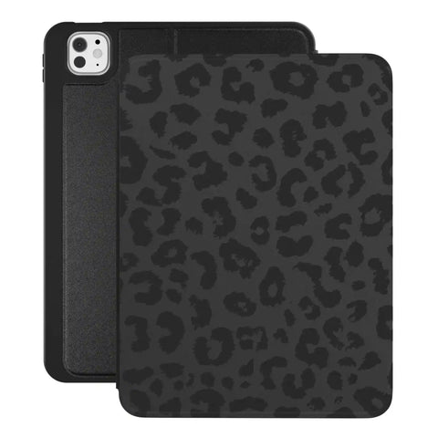 Black Leopard iPad Case