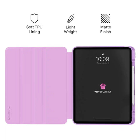 Dainty Lilac Floral iPad Case