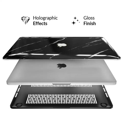 Black Marble MacBook Case 2.0