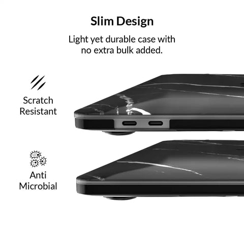 Black Marble MacBook Case 2.0