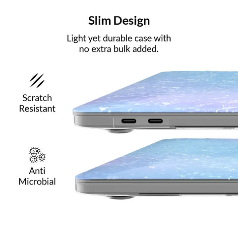 Blue Quartz MacBook Case