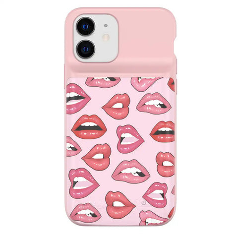 Nude Lips iPhone Charging Case