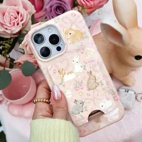 Bunnies & Bows MagSafe Wallet