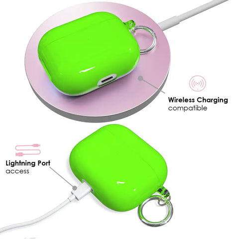 Neon Green AirPods Case
