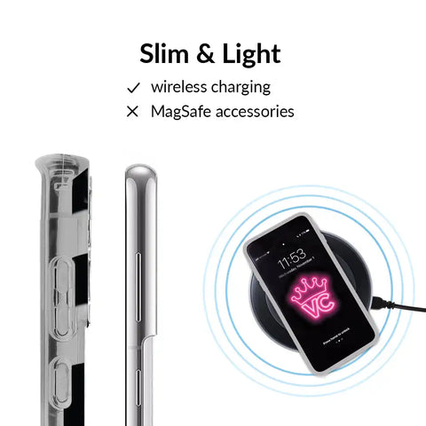 Playboy Checkmate Clear Samsung Case