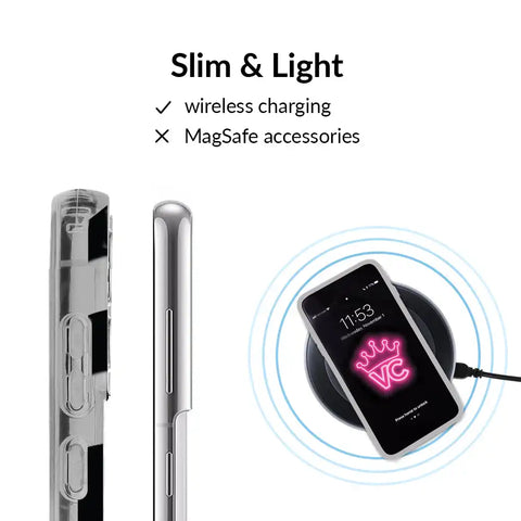 Playboy Checkmate Clear Samsung Case
