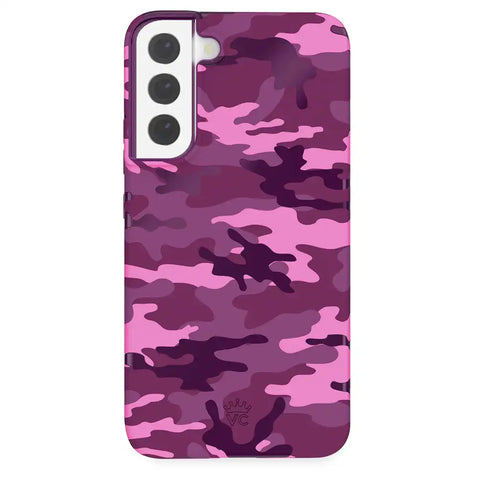 Magenta Camo Samsung Case