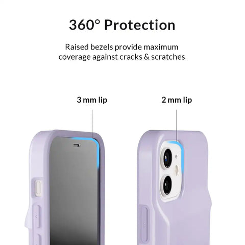 Light Purple iPhone Wallet Case