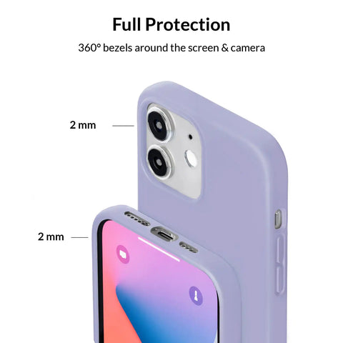 Purple Silicone iPhone Case