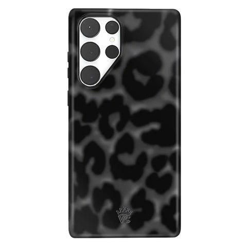 It Girl Black Leopard Samsung Case