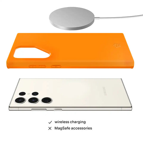 Pumpkin Spice Orange Samsung Case