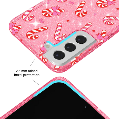 Pink Peppermint Princess Samsung Case
