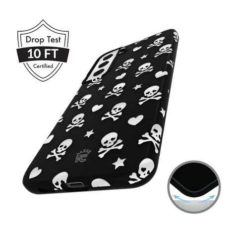 Chrome Skulls Samsung Case