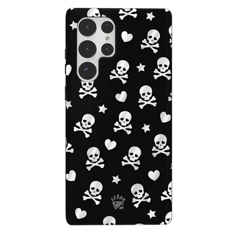 Chrome Skulls Samsung Case