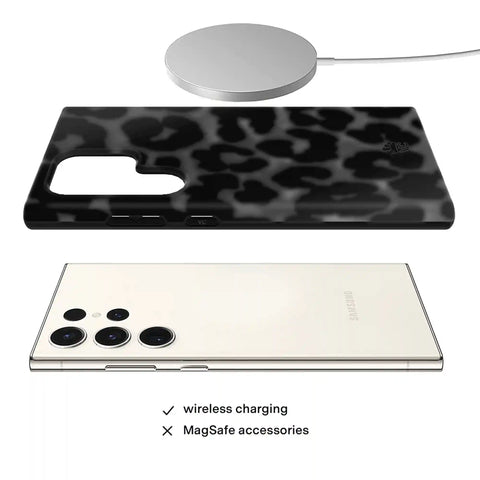 It Girl Black Leopard Samsung Case