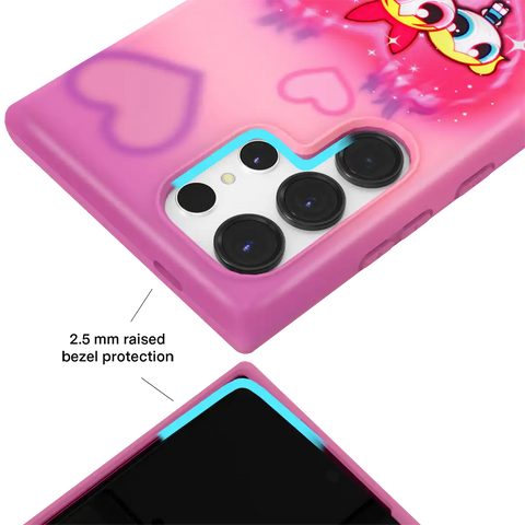 The Powerpuff Girls Airbrush Hearts Samsung Case
