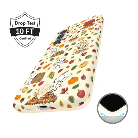 Snoopy Autumn Leaves Samsung Case