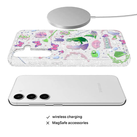 Wicked For Good Glitter Samsung Case
