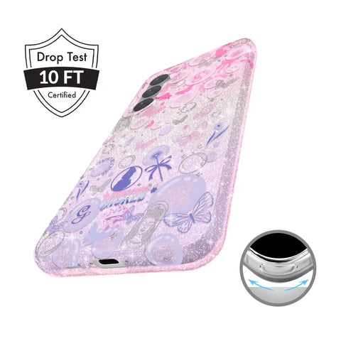 Wicked Glinda’s Bubble Glitter Samsung Case