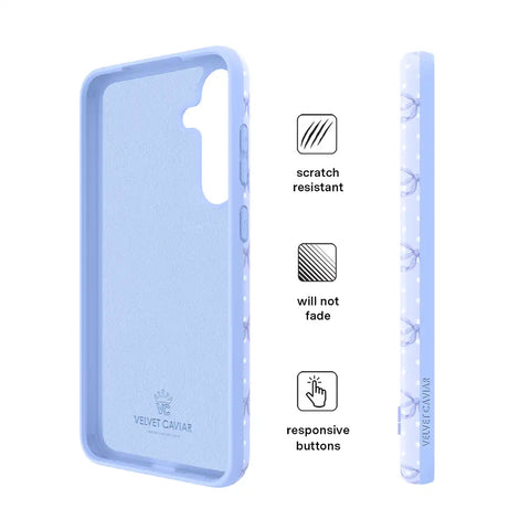 Lovely Blue Bows Samsung Case