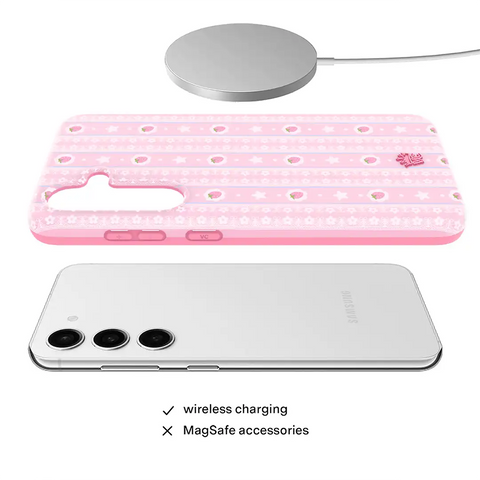 Strawberry Macaron Samsung Case