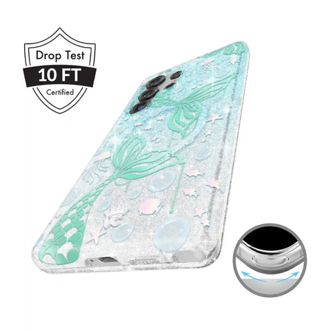 Mermaid Glitter Holo Samsung Case