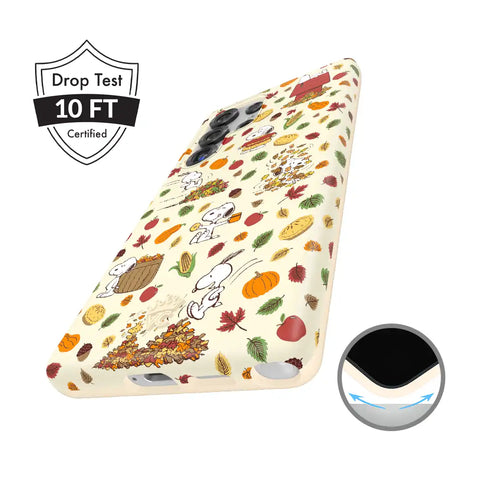 Snoopy Autumn Leaves Samsung Case