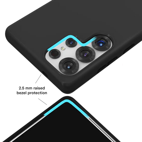 Just Black Samsung Case