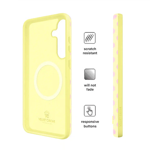Buttercream Polka Dot Samsung Case