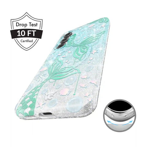 Mermaid Glitter Holo Samsung Case