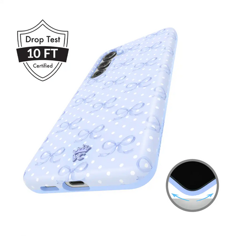 Lovely Blue Bows Samsung Case