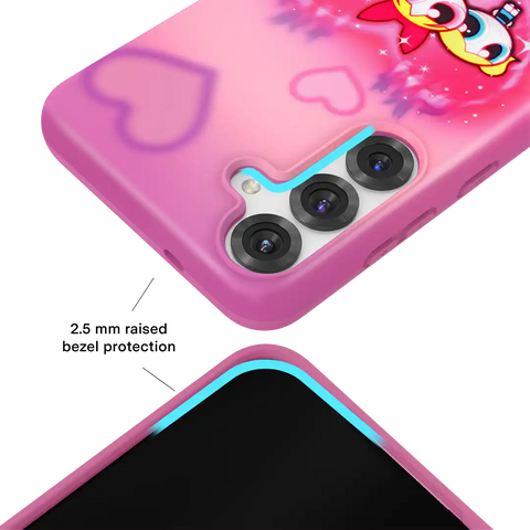 The Powerpuff Girls Airbrush Hearts Samsung Case