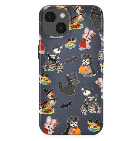Spooky Baby Animals iPhone Case