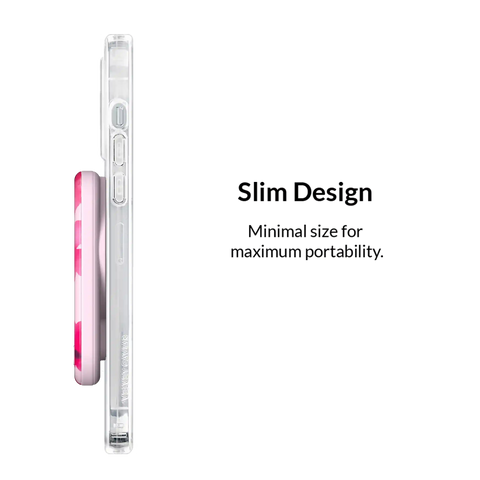 Cherry Blossom Portable MagSafe Charger Power Pack
