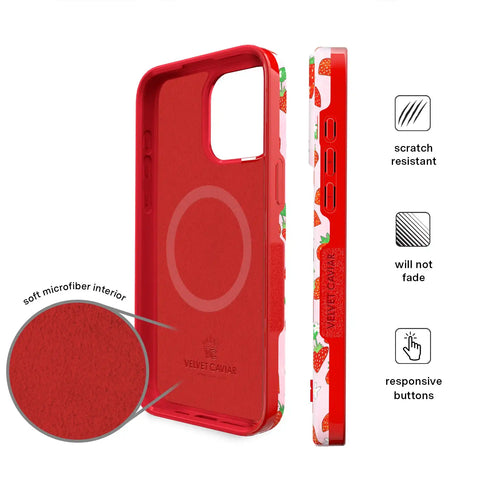 Strawberry Sweethearts iPhone Case